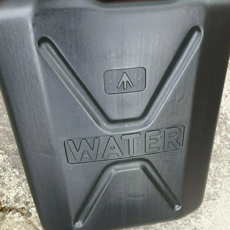 British Army Jerry Can 20 Litre Drinking Water Black Plastic