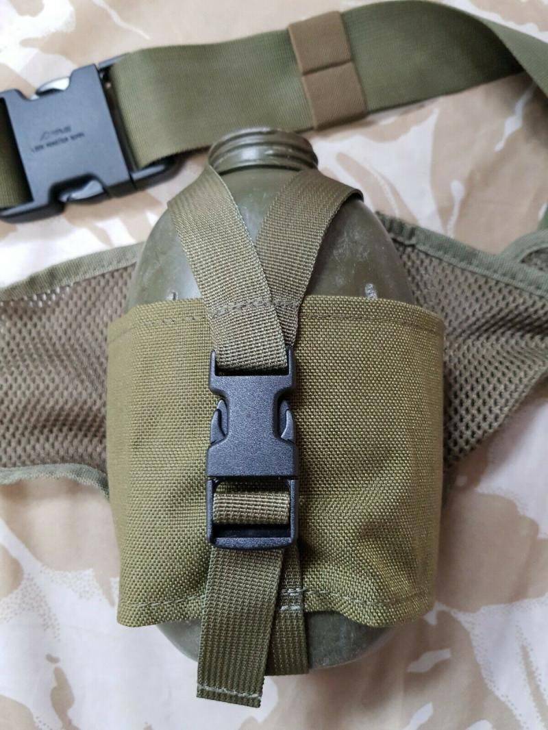 New British Army 58 Pat Water Bottle Canteen Pouch Running Training PT Belt Kit