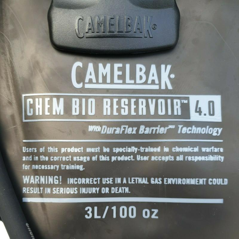 New Camelbak Chem Bio Reservoir 4.0 NBC CBRN 3 Litre Bladder