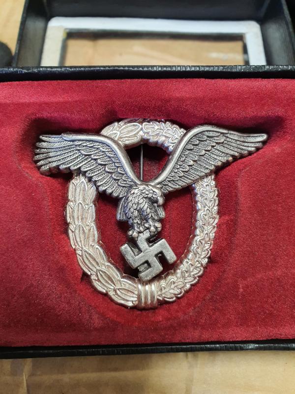 Luftwaffe Pilot Observer Badge Copy