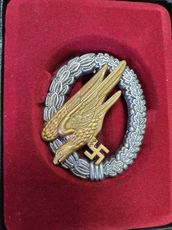 German Fallschirmjäger Paratrooper Badge Copy