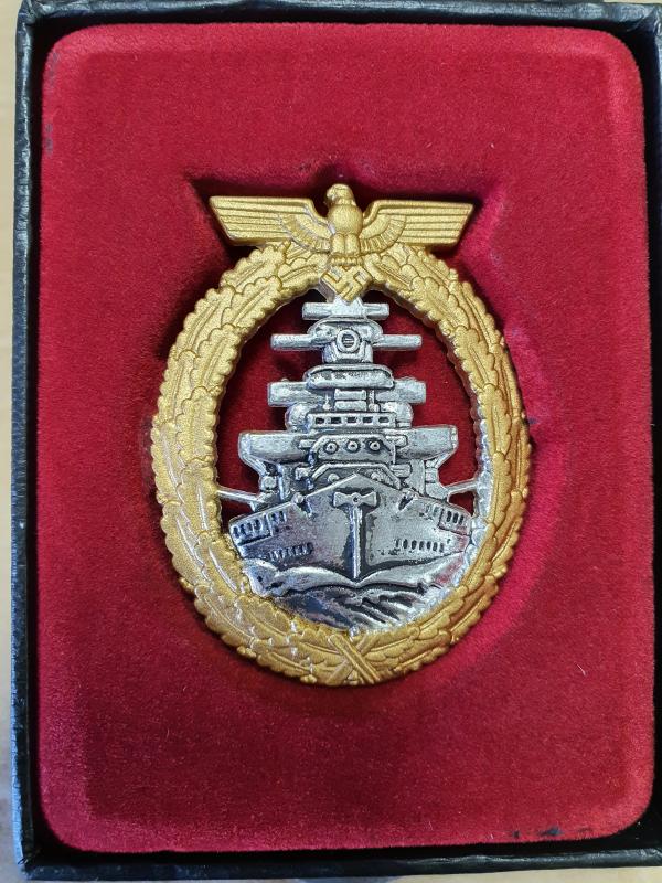 High Seas Fleet Das Flottenkriegsabzeichen Copy Badge