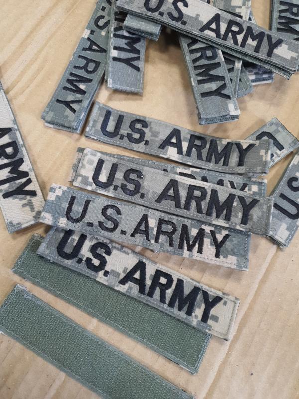 Original US ARMY ACU Uniform Patch Tag