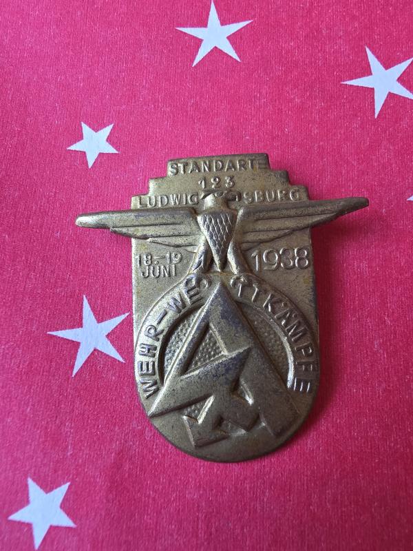 German WW2 Tinnie SA 1938 Ludwigsburg