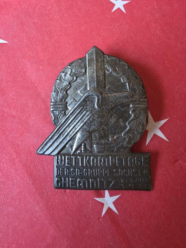 German WW2 Tinnie 1938 SA Chemnitz
