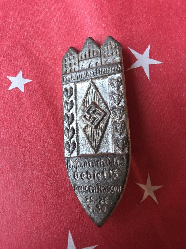 German WW2 Tinnie HJ Hitler Youth 1934