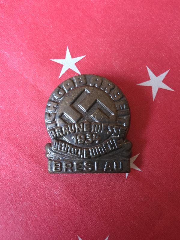 German WW2 Tinnie Breslau 1934