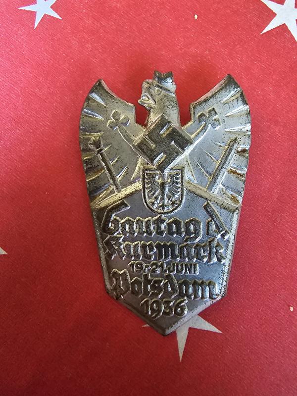 WW2 German Tinnie 1936 Potsdam