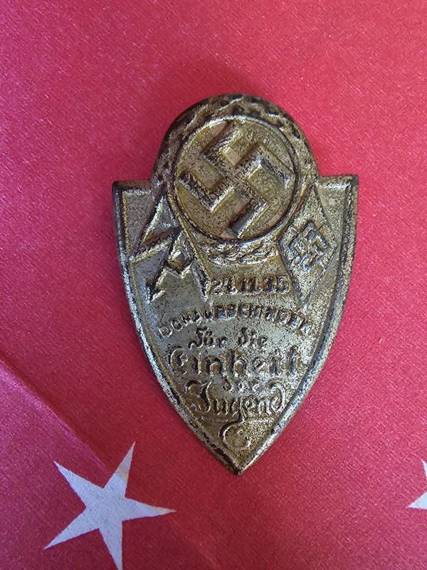 WW2 German Tinnie SA HJ 1935