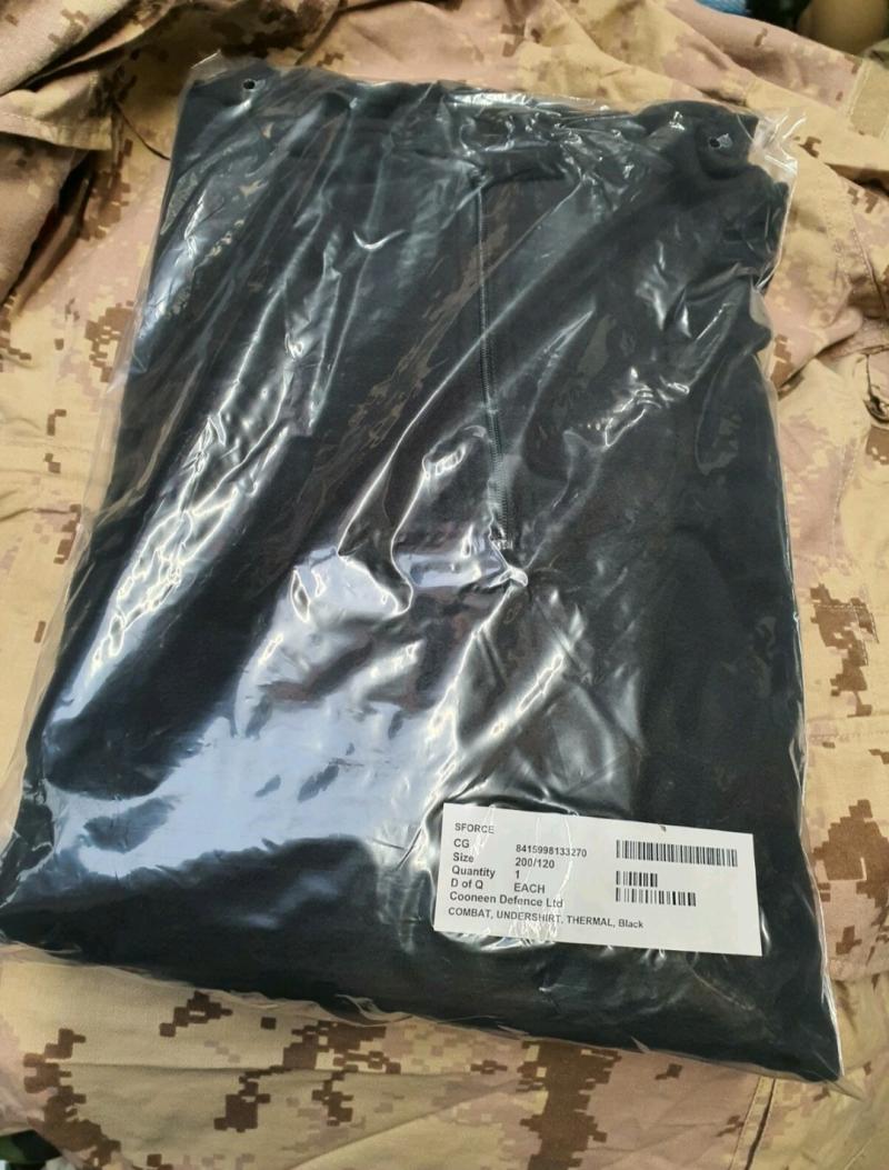 British Army PCS Thermal Fleece Black